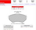 [FCP1312H] FCP1312H - Ferodo brake pads DS2500