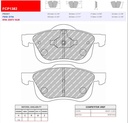[FCP1382H] FCP1382H - Ferodo remblokken DS2500