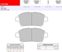 [FCP1392H] FCP1392H - Pastillas de freno Ferodo DS2500