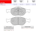 [FCP1394H] FCP1394H - Pastillas de freno Ferodo DS2500