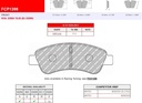 [FCP1399R] FCP1399R - Pastillas de freno Ferodo DS3000