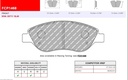 [FCP1468R] FCP1468R - Pastillas de freno Ferodo DS3000