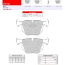 [FCP1483R] FCP1483R - Pastillas de freno Ferodo DS3000