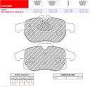 [FCP1520H] FCP1520H - Ferodo brake pads DS2500