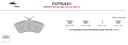 [FCP1543H] FCP1543H - Ferodo brake pads DS2500