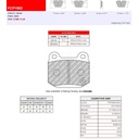 [FCP1562R] FCP1562R - Plaquettes Ferodo DS3000