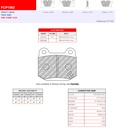 [FCP1562Z] FCP1562Z - Ferodo brake pads DSUNO