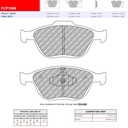 [FCP1568H] FCP1568H - Pastillas de freno Ferodo DS2500