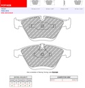 [FCP1628W] FCP1628W - Ferodo brake pads DS1.11