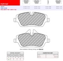 [FCP1747H] FCP1747H - Ferodo brake pads DS2500