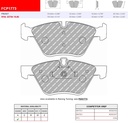 [FCP1773H] FCP1773H - Ferodo brake pads DS2500