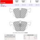 [FCP1808H] FCP1808H - Ferodo brake pads DS2500