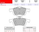 [FCP1931H] FCP1931H - Pastillas de freno Ferodo DS2500