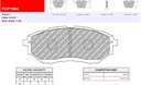 [FCP1984H] FCP1984H - Ferodo brake pads DS2500