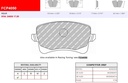 [FCP4050H] FCP4050H - Ferodo brake pads DS2500