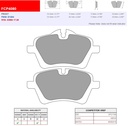 [FCP4080H] FCP4080H - Ferodo brake pads DS2500