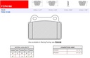 [FCP4168H] FCP4168H - Pastillas de freno Ferodo DS2500