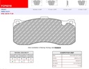 [FCP4218R] FCP4218R - Pastillas de freno Ferodo DS3000