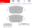 [FCP4612H] FCP4612H - Ferodo brake pads DS2500