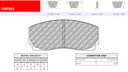 [FRP203Z] FRP203Z - Ferodo brake pads DSUNO