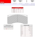 [FRP302R] FRP302R - Pastillas de freno Ferodo DS3000