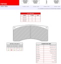 [FRP302W] FRP302W - Pastillas de freno Ferodo DS1.11