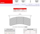 [FRP501R] FRP501R - Pastillas de freno Ferodo DS3000