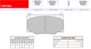 [FRP1061R] FRP1061R - Pastillas de freno Ferodo DS3000
