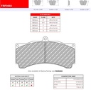 [FRP3003R] FRP3003R - Pastillas de freno Ferodo DS3000