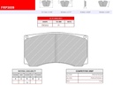 [FRP3009R] FRP3009R - Pastillas de freno Ferodo DS3000