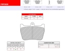 [FRP3020R] FRP3020R - Pastillas de freno Ferodo DS3000