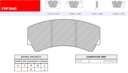 [FRP3043R] FRP3043R - Plaquettes Ferodo DS3000