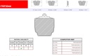 [FRP3044R] FRP3044R - Ferodo brake pads DS3000