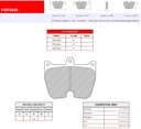 [FRP3045R] FRP3045R - Plaquettes Ferodo DS3000