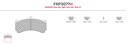 [FRP3077R] FRP3077R - Plaquettes Ferodo DS3000