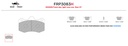 [FRP3083R] FRP3083R - Ferodo remblokken DS3000