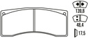 [FRP3087Z] FRP3087Z - Ferodo brake pads DSUNO