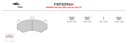 [FRP3096ZB] FRP3096ZB - Pastillas de freno Ferodo DSUNO