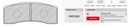 [FRP3102W] FRP3102W - Ferodo brake pads DS1.11