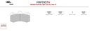 [FRP3107R] FRP3107R - Plaquettes Ferodo DS3000