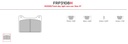[FRP3108Z] FRP3108Z - Ferodo brake pads DSUNO