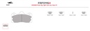 [FRP3115W] FRP3115W - Ferodo brake pads DS1.11