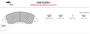 [FRP3129H] FRP3129H - Pastillas de freno Ferodo DS2500