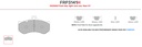 [FRP3141H] FRP3141H - Pastillas de freno Ferodo DS2500