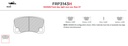 [FRP3143ZB] FRP3143ZB - DSUNO Ferodo brake pads