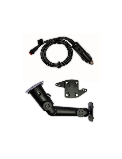 [AC007] Kit support ventouse-alim allume cigare Monit