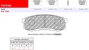 [FCP1021H] FCP1021H - Ferodo brake pads DS2500