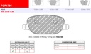 [FCP1795W] FCP1795W - Ferodo brake pads DS1.11