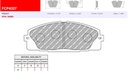 [FCP4327H] FCP4327H - Pastillas de freno Ferodo DS2500
