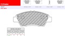 [FCP4404H] FCP4404H - Pastillas de freno Ferodo DS2500